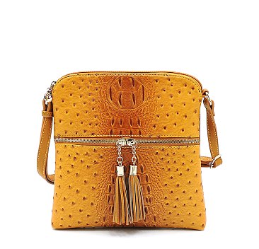 Ostrich Fashion Crossbody Bag