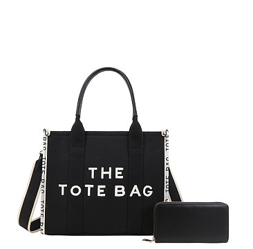 wholesale tote bag black