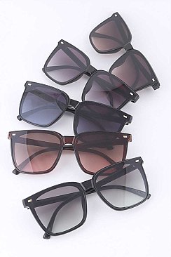 Pack of 12 SQUARE CLASSIC SUNGLASSES SET