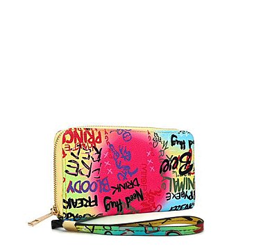 graffiti wallet