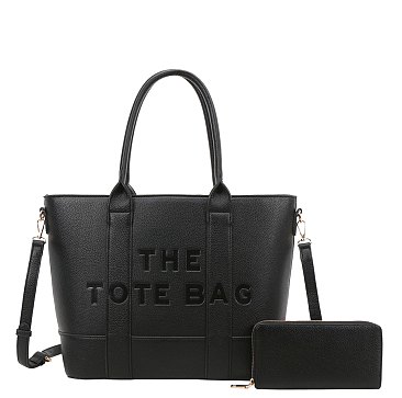 Large Size The Tote Bag Set With Wallet