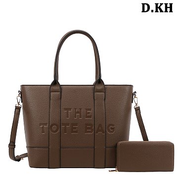 Large Size The Tote Bag Set With Wallet