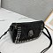 Skeleton Crossbody Studded Shoulder Bag