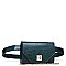 LUXURY VERA CROC AND SNAKE FAUX LEATHER BELT BAG JY-17969CML