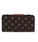 CM Monogram Turn Lock Crossbody Wallet