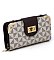 Monogram Turn Lock Crossbody Wallet