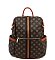 CM Monogram Striped Convertible Backpack