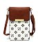 CM Monogram Cell Phone Purse Crossbody Bag