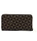 Monogram Zip Around Wallet Wristlet