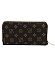 Monogram Zip Around Wallet Wristlet