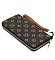 Monogram Zip Around Wallet Wristlet