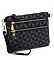 PM Monogram Multi Zip Clutch Crossbody Bag Wristlet