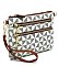 PM Monogram Multi Zip Clutch Crossbody Bag Wristlet