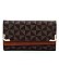 PM Monogram Tri-fold Clutch Wallet Cell Phone Wallet