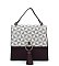 PM Monogram Ring Tassel Flap Crossbody Satchel