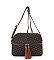 PM Monogram Multi Compartment Dome Crossbody Bag