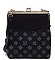 CM Monogram Kiss Lock Crossbody Bag