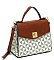 PM Monogram Twist Lock Flap Satchel