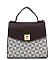 PM Monogram Twist Lock Flap Satchel