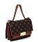 CM Monogram Push Lock Flap Crossbody Bag