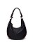 Fashion Whipstitch Shoulder Bag Hobo