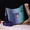 Tie-dyed 2 in 1 Croc Crossbody Bag with Pouch