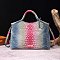 Tie-dyed Croc Satchel-Crossbody Bag