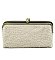 Terry Fur Kiss Lock Clutch Wallet