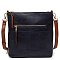 Fashion Zip Pocket Crossbody Bag