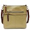 Fashion Zip Pocket Crossbody Bag