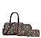 3 in 1 Graffti - Mogogram Boston Satchel - Messenger + Wallet