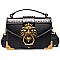 Lion head Buckle Handbags