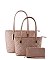 Quilted 3-in-1 Tote Set