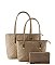 Quilted 3-in-1 Tote Set