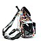 Obama Michele Print Draw String Backpack