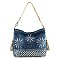 Daisy Rhinestone Hobo Handbag