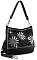 Daisy Rhinestone Hobo Handbag