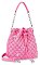 Rhinestone Studded Drawstring Hobo