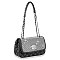 Sparkling Top Flap Shoulder Bag