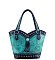 Western Style Embossed Handbag