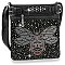 Rhinestone Bee Crossbody Sling