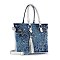 Layered Design Shopper Style Tote