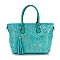 Layered Design Shopper Style Tote