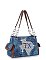 Texas Bling Denim Shoulder Bag