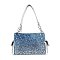 Glamorous Ombre Rhinestone Patterned Fashion Handbag