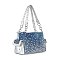 Glamorous Ombre Rhinestone Patterned Fashion Handbag