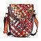 Genuine Leather Colorful Petite Crossbody Sling