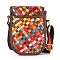 Genuine Leather Colorful Petite Crossbody Sling