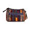 Genuine Leather Colorful Petal Shoulder Bag