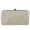 Terry Fur Kiss Lock Clutch Wallet